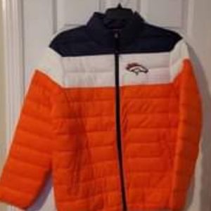 NWT Broncos puffy jacket